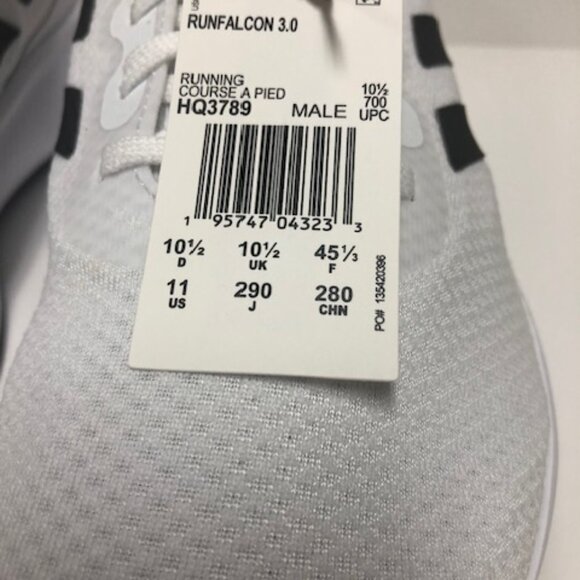 Runfalcon 3 Cloudfoam Low Running Shoes size 10.5 Mens - Picture 7 of 7